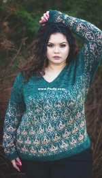 Peperomia Sweater by Abbye Dahl, Selena Shepard - Wool & Pine