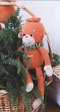 My Crochet Wonders - Marina Chuchkalova - Orangutan Bonchi