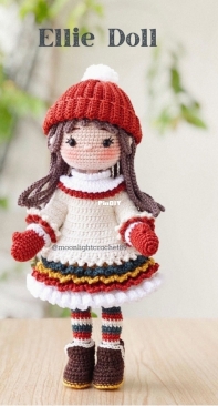 Moonlight Crochet - MoonlightCrochet89 - Nguyet Vu Thi /Nguyệt Vũ Thị - Ellie Doll