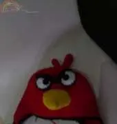 angry birds hat crochet