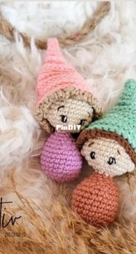 Mrskreativmaus - Mrs kreativ maus - Anne Schmitt - Lucky Gnome Arno - Glückswichtel Arno - German - Free