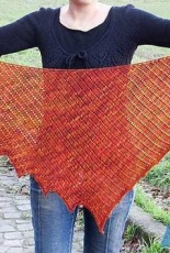 Modish Knits-Serenata Shawlette by Ela Torrente-Free