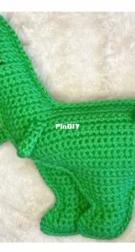 Spin a Yarn Crochet - Jillian Hewitt - Tyrannosaurus Rex - Free