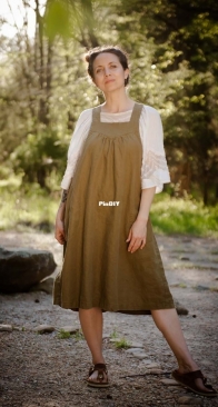 Sew Liberated - Petrichor Pinafore - Size 0-34