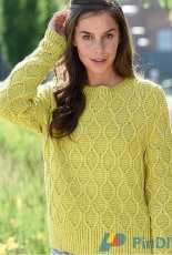 Schachenmayr-S9375-Sweater with Diamonds-Eng,German-Free