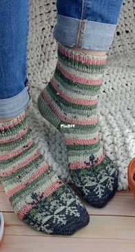 Hibernation Socks by Diane Dorliat for Ars Mirabilia
