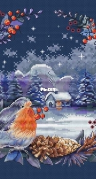 Art Stitch LadyD-Winter Fairy Tale by Daria Smirnova XSD