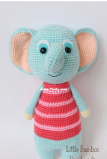 Little Bamboo Handmade - TS Min - Elephant Amigurumi