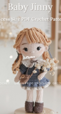 Green Frog Crochet - Thuy Anh - Đặng Thùy Anh - Baby Jinny
