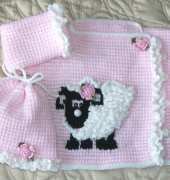 Sugar toe Babies -Annette Sanko - Baby Crochet Sweater and Hat I LOVE EWE!
