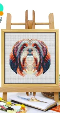 Awesome Pattern Studio - CS2127 - Mandala Lhasa Apsos XSD
