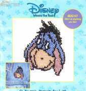 Designer Stitches Disney Winnie The Pooh  C1 Eeyores Portrait Bead Kit