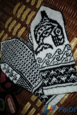 Tokitae Mittens by Tara Melendez /Megaptera Designs-English-Free