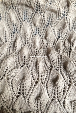 Winter LeavesShawl  by Colleen Archbold-Free