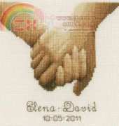 Vervaco 75.336 Holding hands