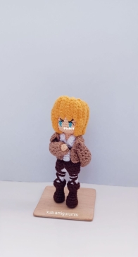 Xua Amigurumis - Lizeth - Armin Arlert - Spanish/English