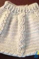 Noelle Stiles - Cable Baby Poncho - Free