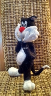 Sylvester - needle felting