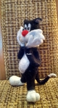 Sylvester - needle felting