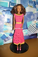 Maguinda Bolsón - Teresita dress for dolls