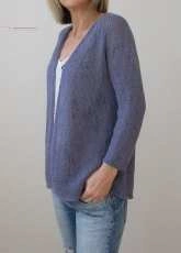 Fine Sand Cardigan by Heidi Kirrmaier