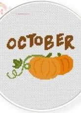 Daily Cross Stitch - October