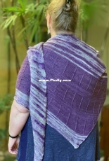 Wise Women Wear Purple Shawl by Lani Stanistreet-Free
