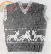 Pony Vest Mother Goose Sweaters Volume 50 Knitting Pattern