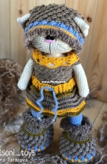 Crochet Bunny Art - Irina Tarasova - Chloe outfit set