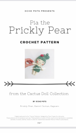Oche Pots - Clare Cooper - Pia the Prickly Pear Cactus