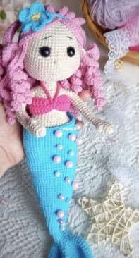 Amigurushka Gifts - Tatiana Sheremetyeva / Tatyana Sheremeteva - The Mermaid