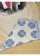 Blue scissors keep