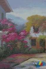 Intricate Cross Stitch-Villa Spring