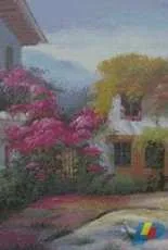 Intricate Cross Stitch-Villa Spring