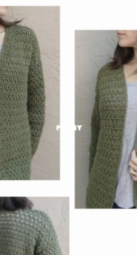 ChristaCo Designs - Crystal Marin - Sera Cardigan