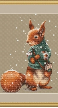 SA-Stitch - Squirrel by Svetlana Sichkar XSD and PCS