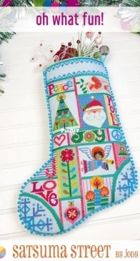 Satsuma Street - Oh What Fun Stocking XSD