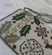 Christmas present-Holly Quaker Stocking-Bent Creek