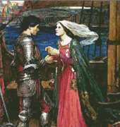 Artecy Cross Stitch - Tristian and Isolde Sharing the Potion
