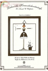Liebevolle Kreuzstichentwurfe LKE B-156-11 Lulu Belle als Bunny