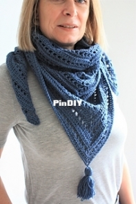 King And Eye - Bracken Ridge Shawl