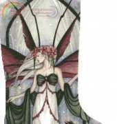 HAED HAEDJGST144 Yule Fairy Stocking by Jessica Galbreth