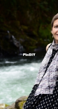 Rainforest Summer Scarf by Erika Stevenson-Free