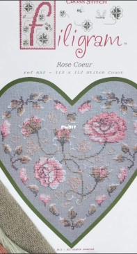 Filigram - Rose Coeur