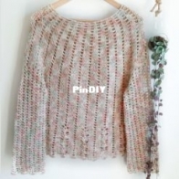 Gek op Haken - Wolgelukjes - Linda Daas van Trendy - Lace sweater - Ajour trui - Dutch