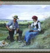 Classic Cross Stitch Wo174 - Lunchtime