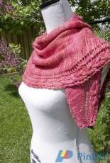 Candied Crescent Shawlette by Kelene Kinnersly