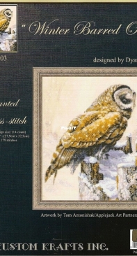 Kustom Krafts 98303 Winter Barred Owl PCS + XSD