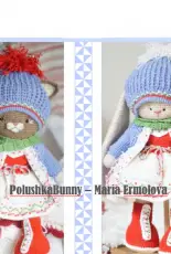 Polushka Bunny - Maria Ermolova -Winter Girl Outfit