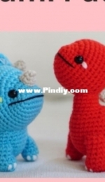 Amiguruku - Anita Suria - Dinosaurs Triceratops and Amargasaurus